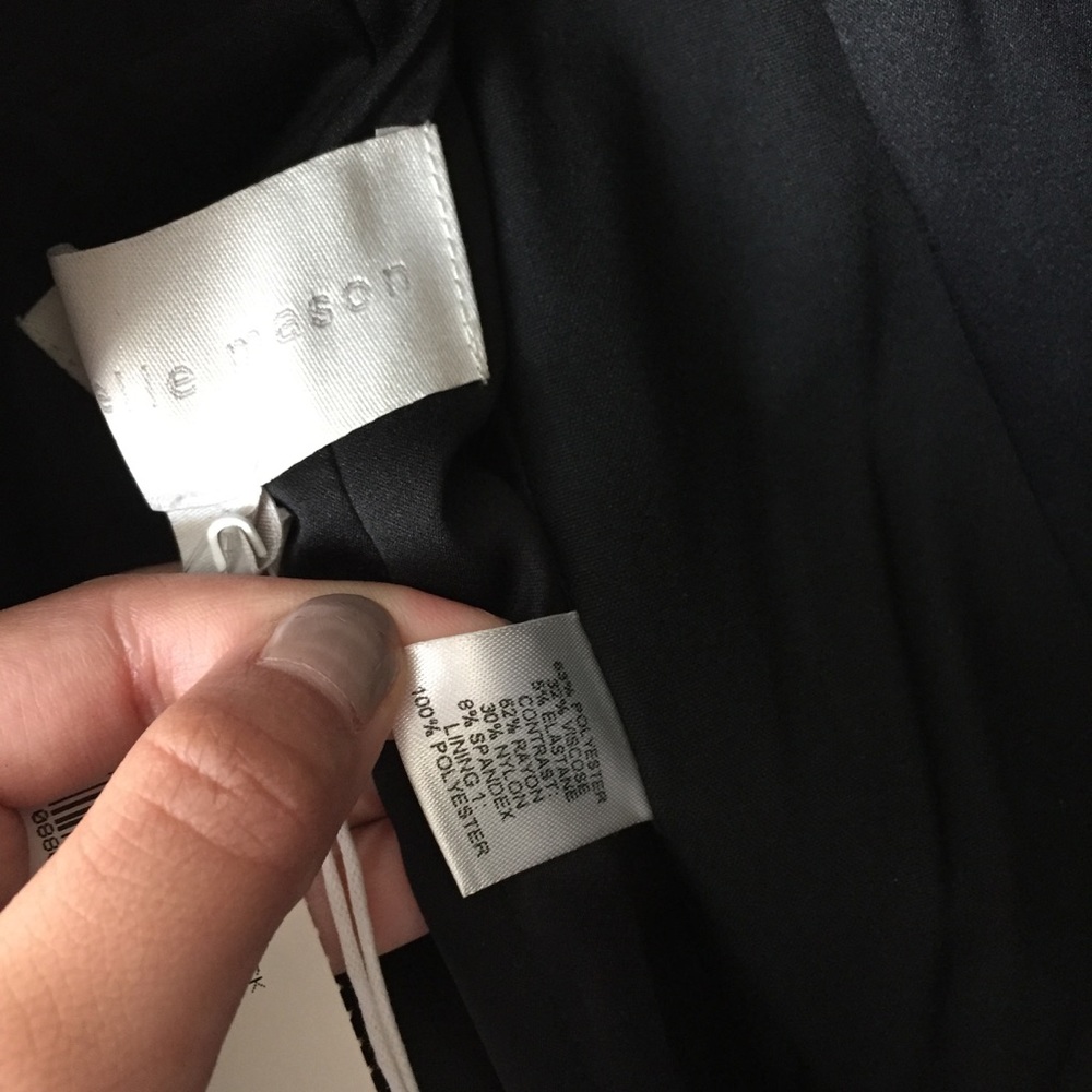 Michelle Mason Plunge Zipper Dress - Picture 8 of 8