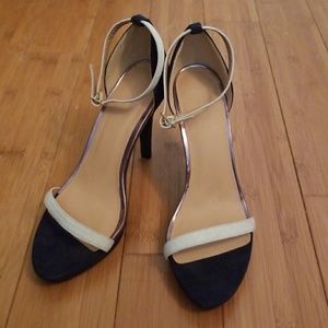 Stilleto ankle strap heels