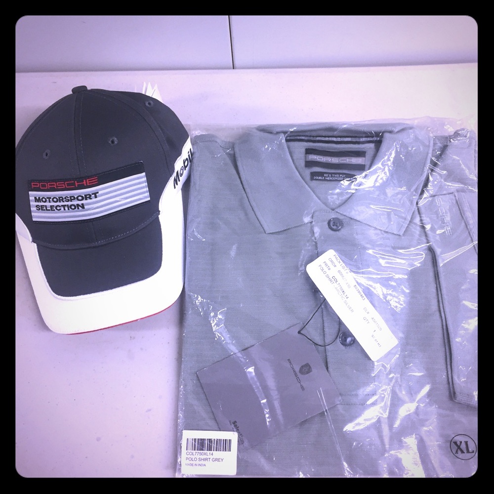 Sold! Porsche Polo and Hat