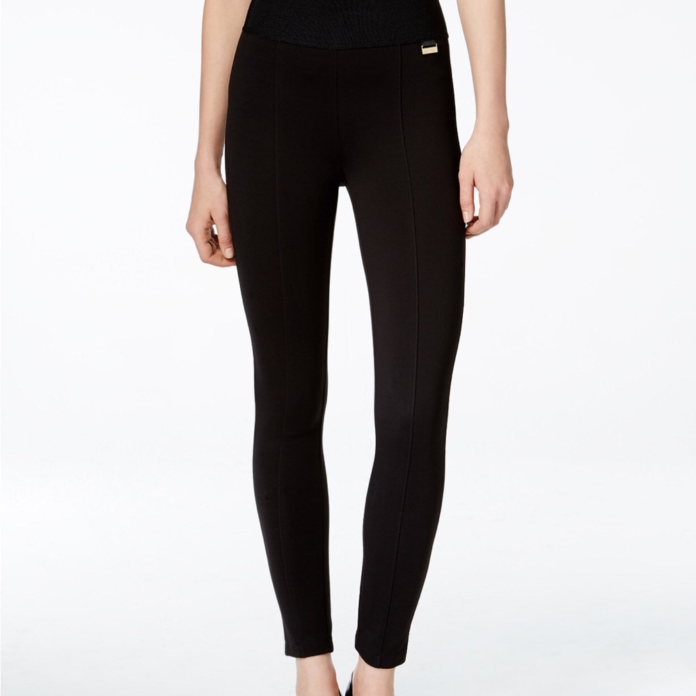 NWT Calvin Klein Ponte hi-rise pants / leggings