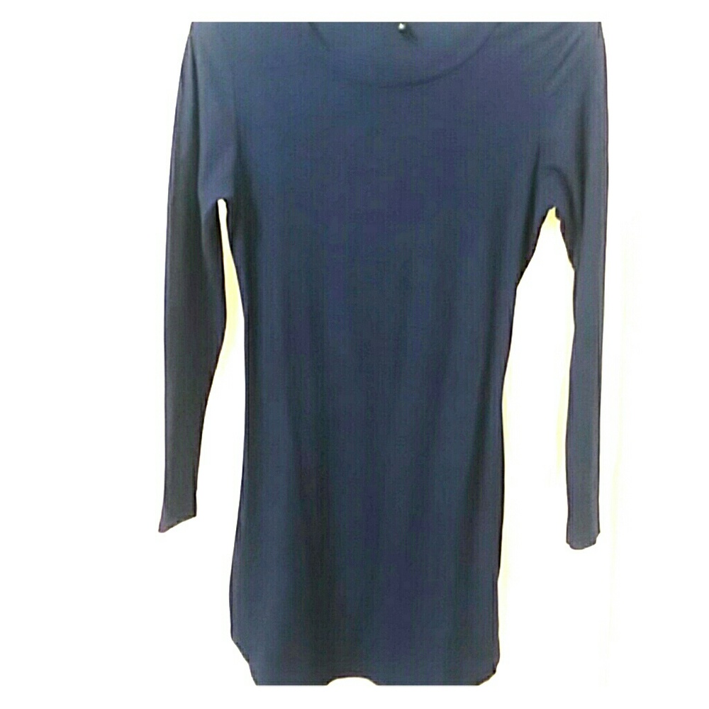 Fall Trend Blue Mini Dress