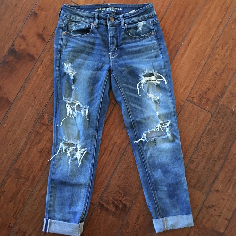 American Eagle tomgirl boyfriend pant jeans