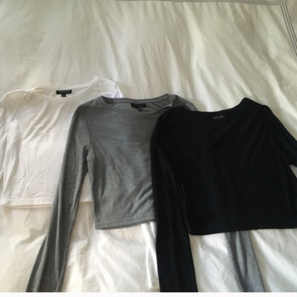 3 TopShop Crop Tops