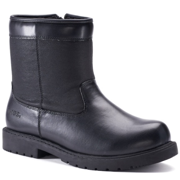totes surface men's water resistant winter duck boots
