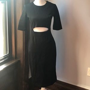 Reformation cut out dress