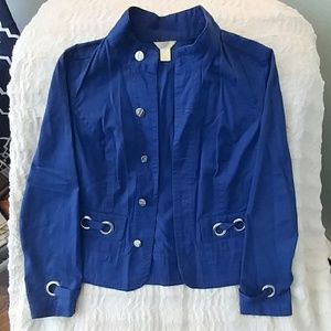 Blue blazer jacket