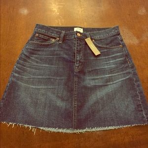 NWT J CREW denim skirt