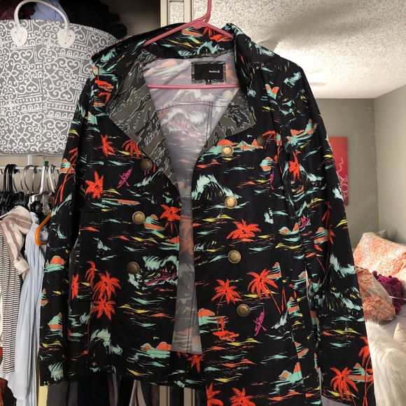 hurley raincoat