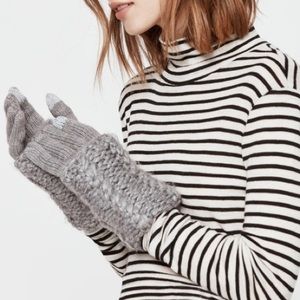 Rebecca Minkoff Hand Knit Cable Tech Gloves