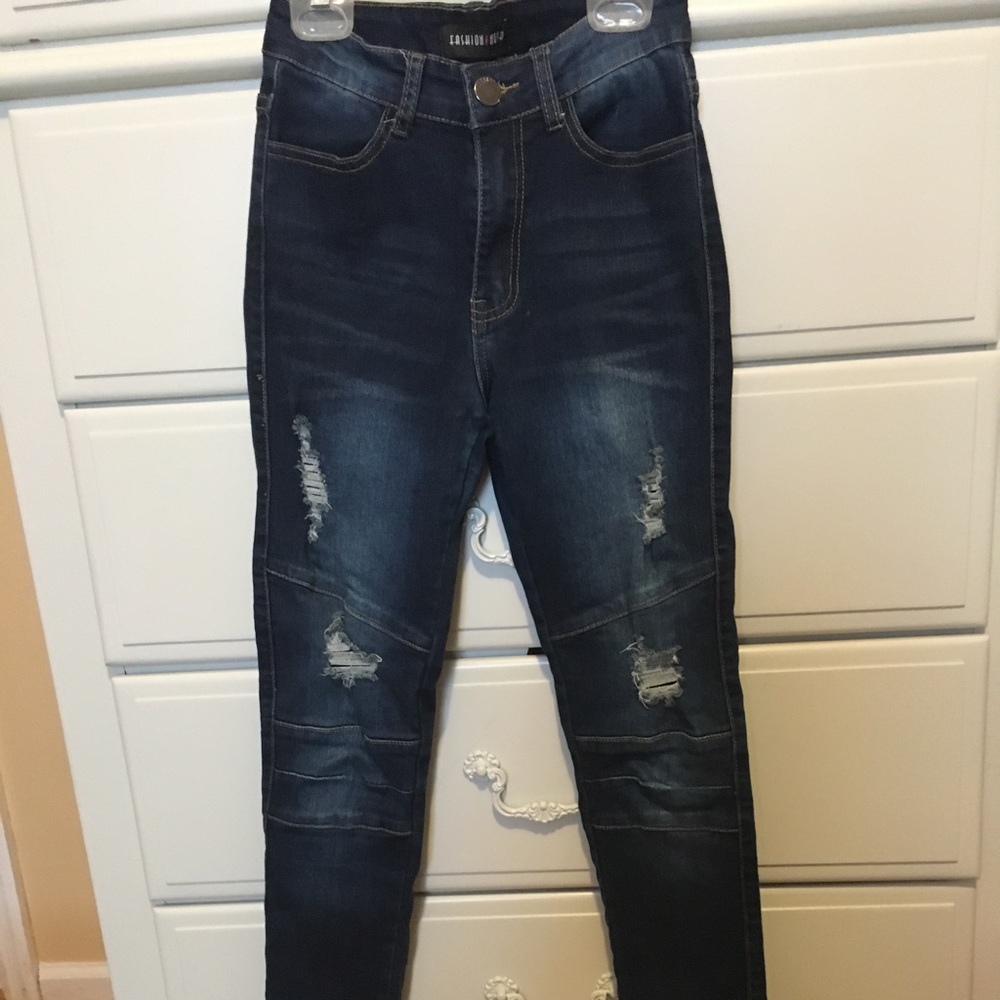 FASHION NOVA High Waist Skinny Jeans