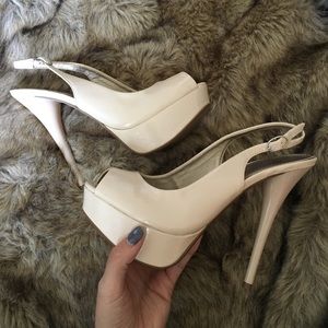 Charlotte Russe open toe heels