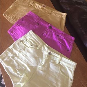 3 pairs of shorts sz 9