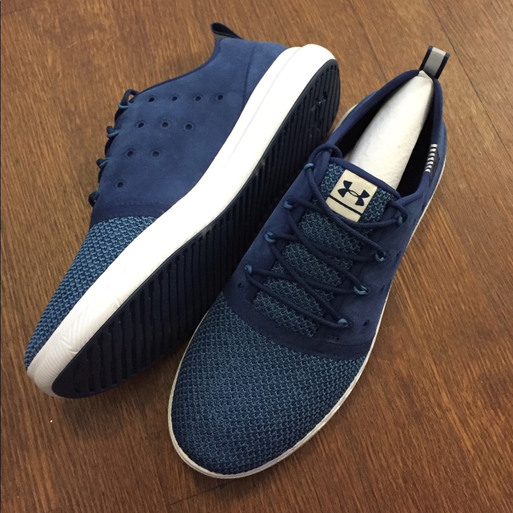 New UA W Under Armour Women Blue Shoes - Picture 2 of 5