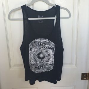 Grey muscle tank