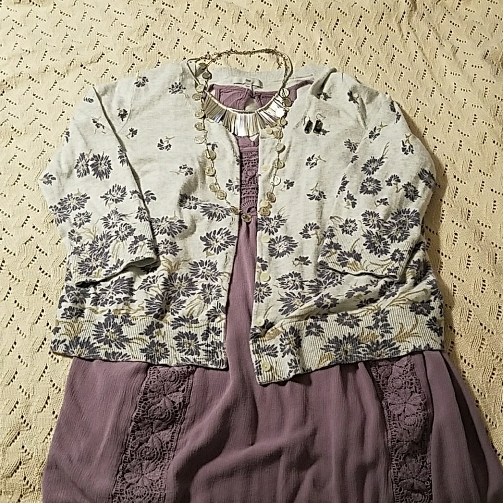 Gap Floral Cardigan