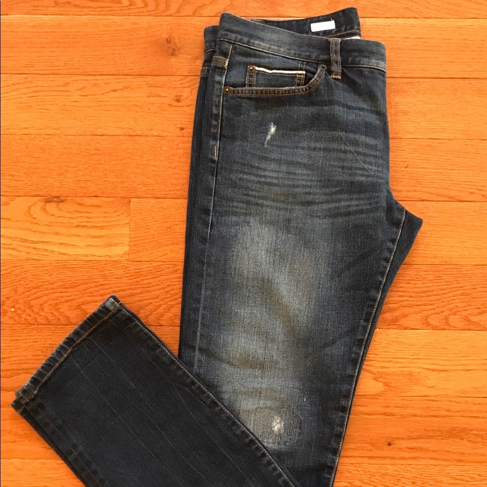 LOFT distressed Jean size size 28