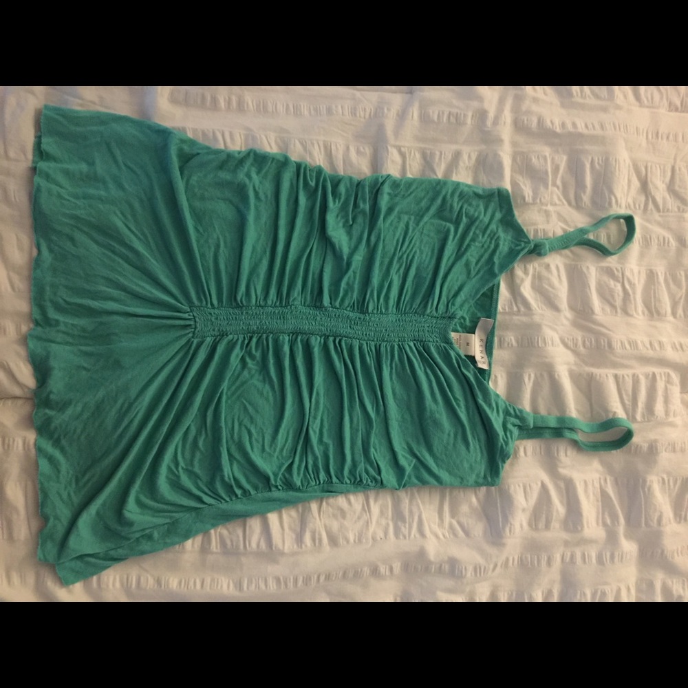 Tank top size medium teal color