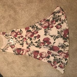 Floral print dress