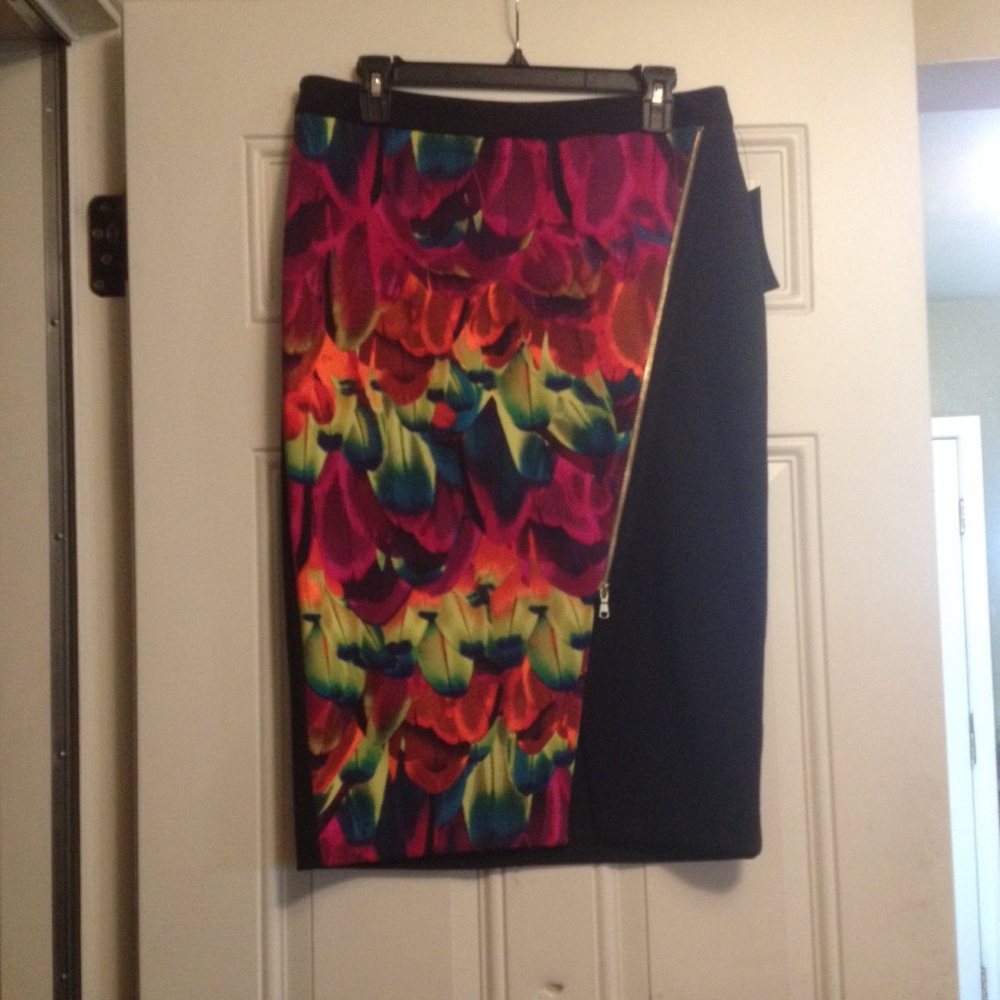 NWT Worthington Colorful Pencil Skirt