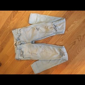 HOLLISTER Distressed Skinny Jeans