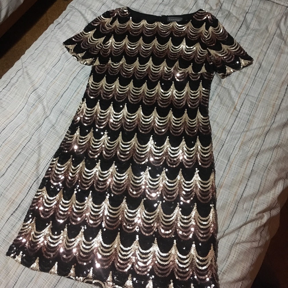 Sequined party dress