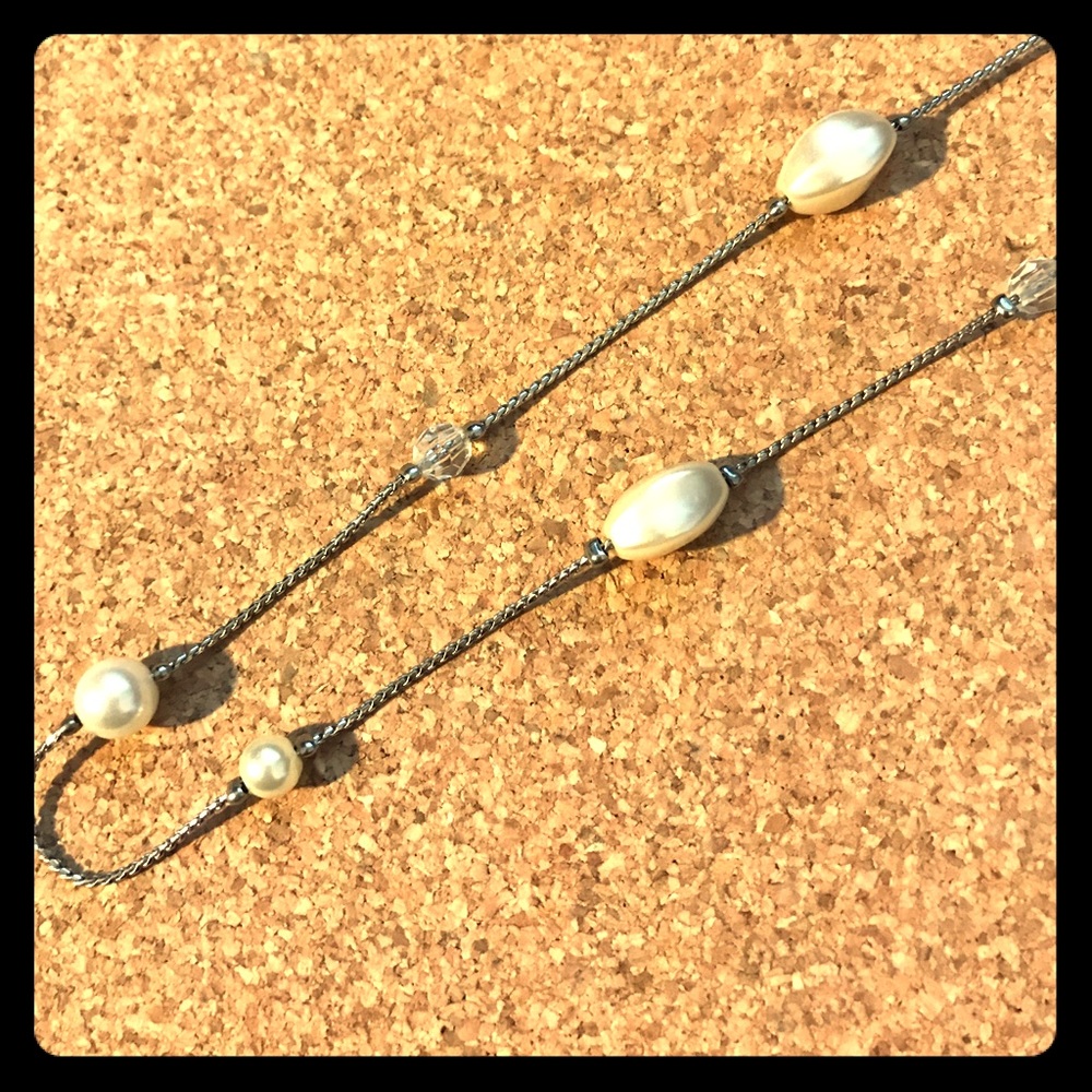 Faux pearls