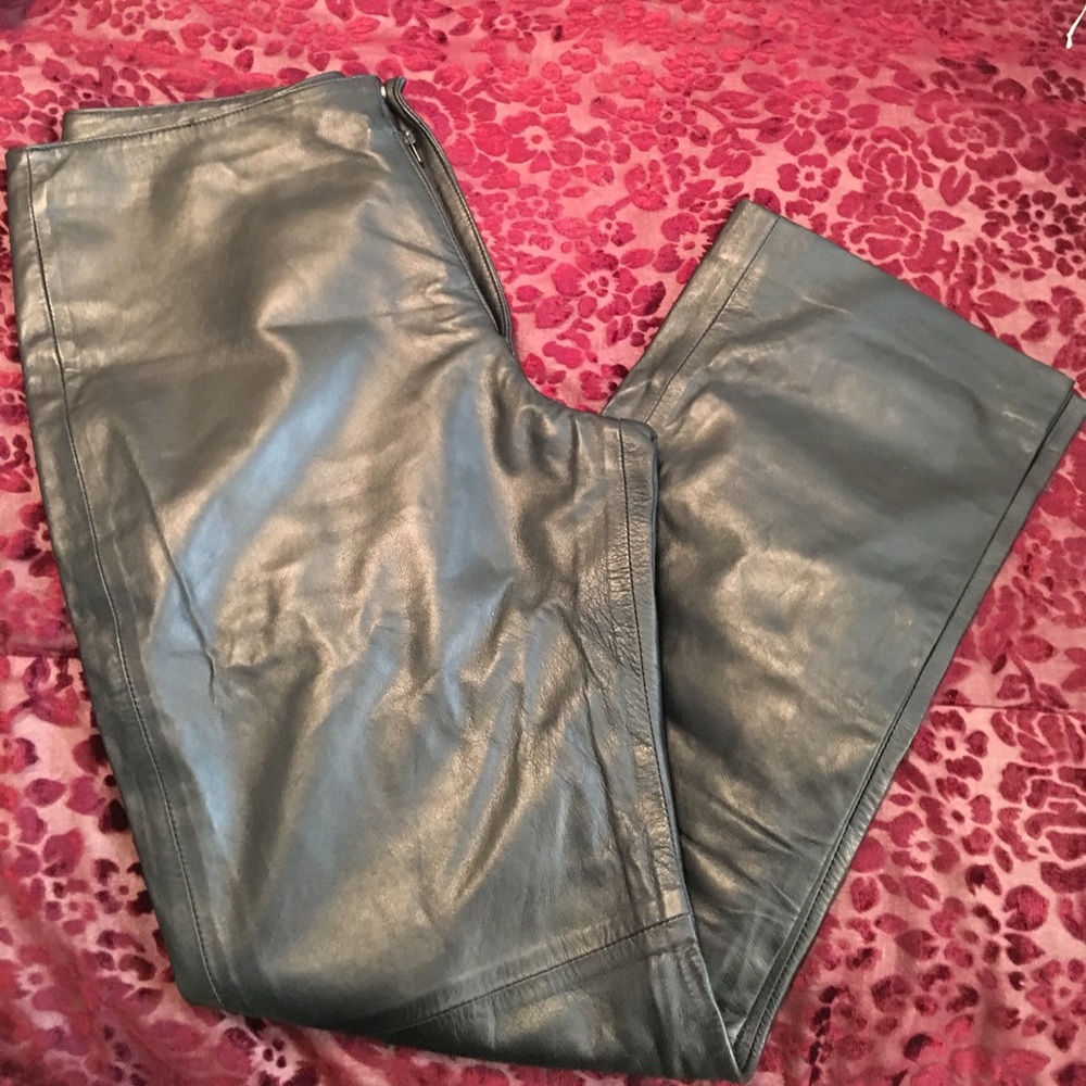 Leather pants
