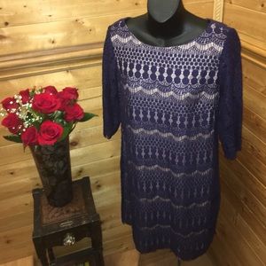 Jessica Howard size 12 petite Lacey dress.