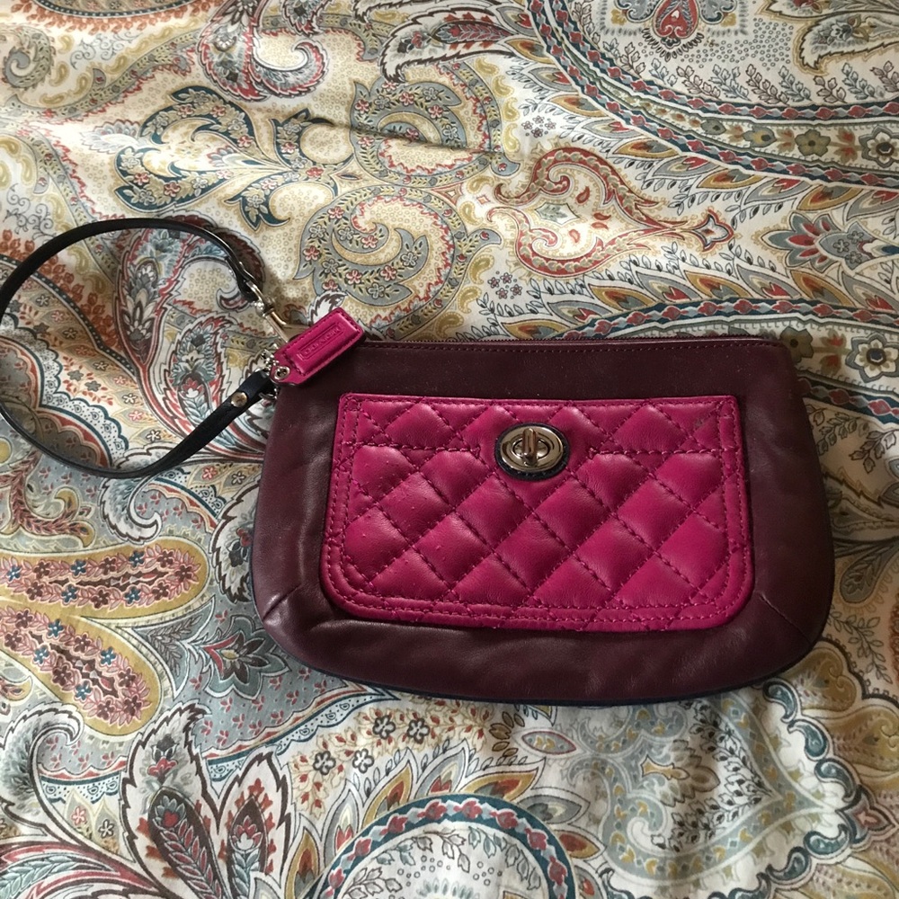 Coach wristlet