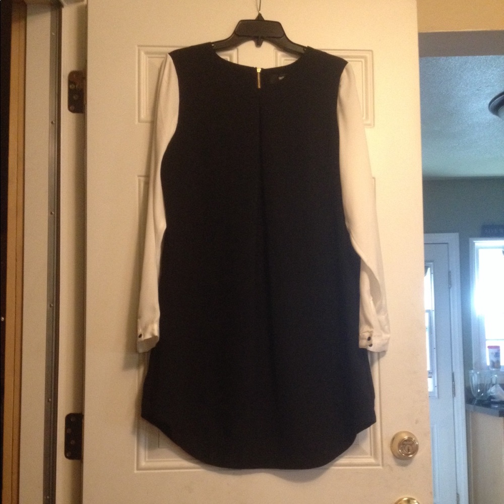 Black and White Dress