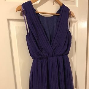 Purple party dress