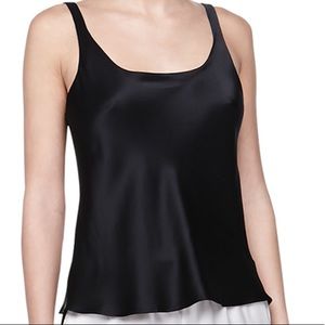 SILK Black Tanktop| Josie Natori|