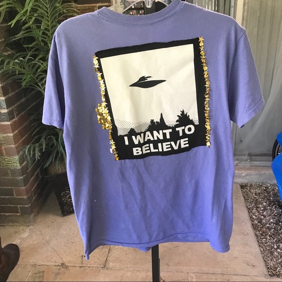 Alien Sequined embroidered top indigo - Picture 3 of 4