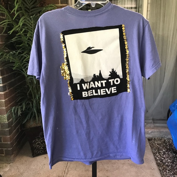 Alien Sequined embroidered top indigo - Picture 4 of 4