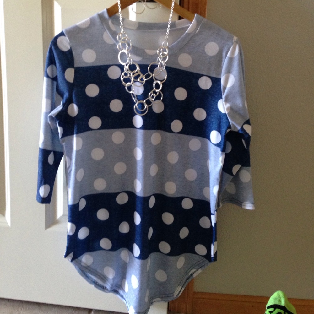 Adorable Polka-Dot Top