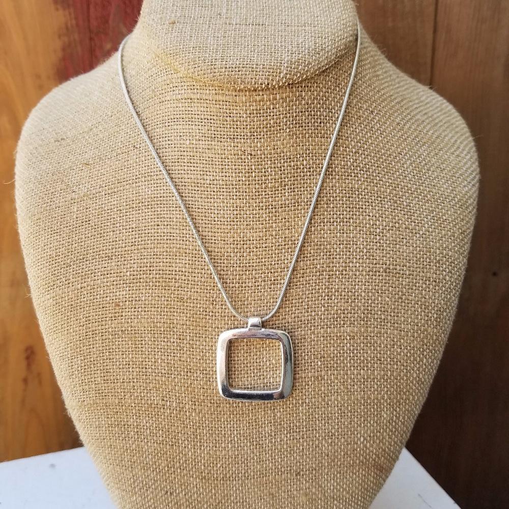 Sterling Silver plated necklace