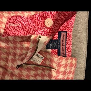 Vineyard vines pink tweed mini