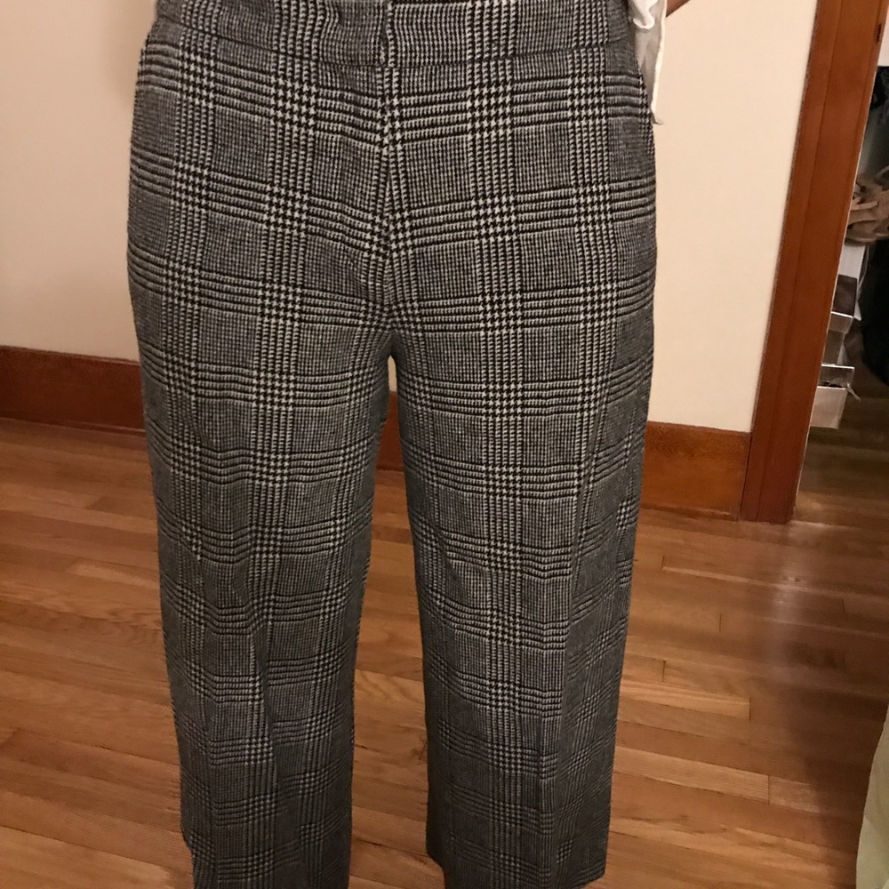 American retro wool pants