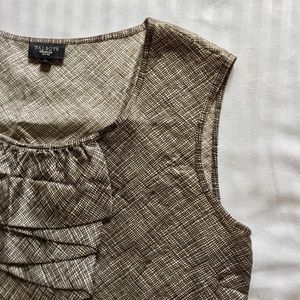 Talbots sleeveless blouse