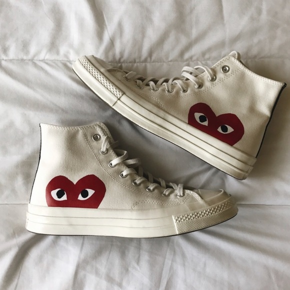 Comme des Garcons Other - Comme des Garçons NWOT Converse High Tops