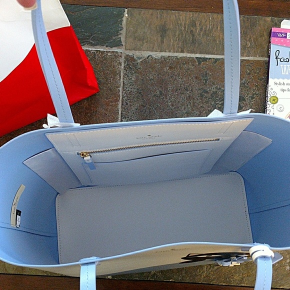 kate spade "jazz things up peeking cat" tote - Picture 4 of 8