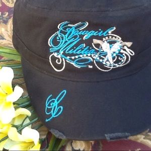 ✨Cowgirl Militia Distressed Hat✨