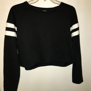 LongSleeve Jersey Crop Top
