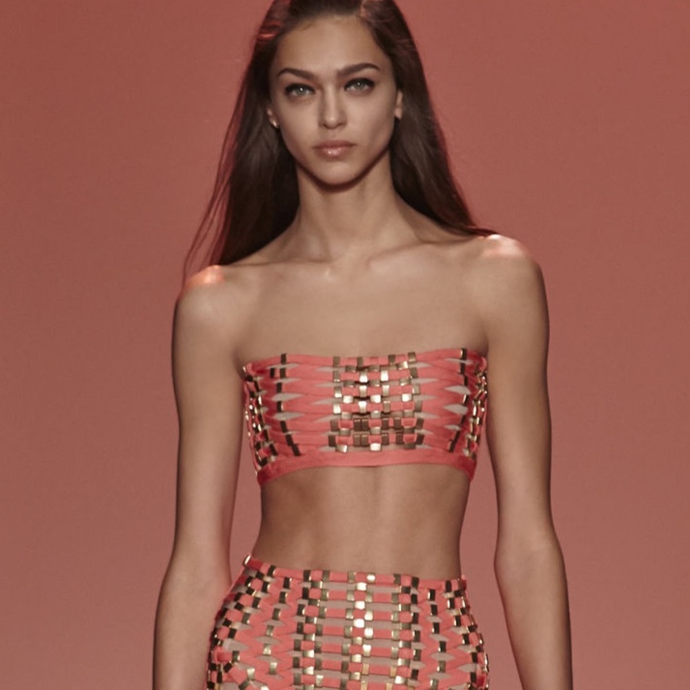 Herve Leger (top only) 'Fontane'