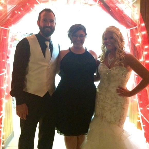 Black Bridesmaids Dress - Picture 1 of 2