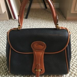Vintage Dooney and Bourke leather handbag