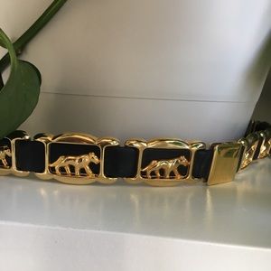 VTG Lion Belt • Black Patent Leather VTG Lion Belt • Black Patent Leather