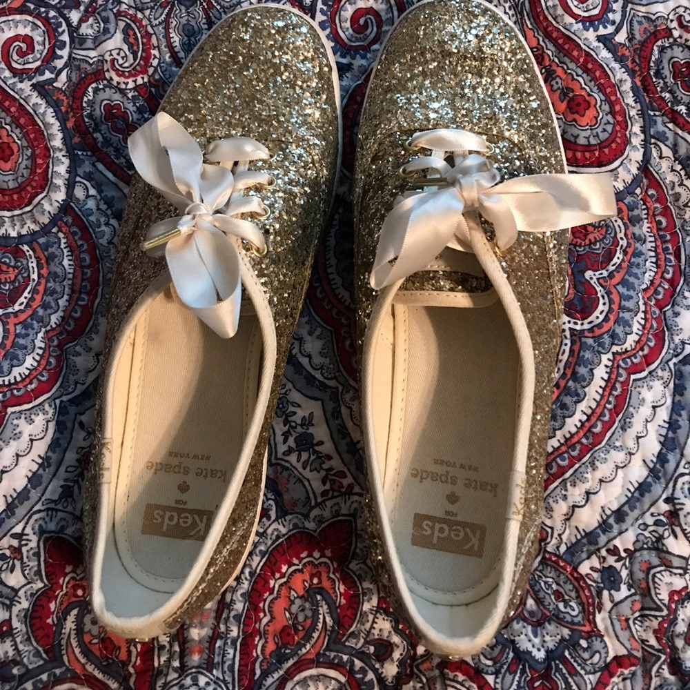 Keds X Kate Spade New York Champion Glitter