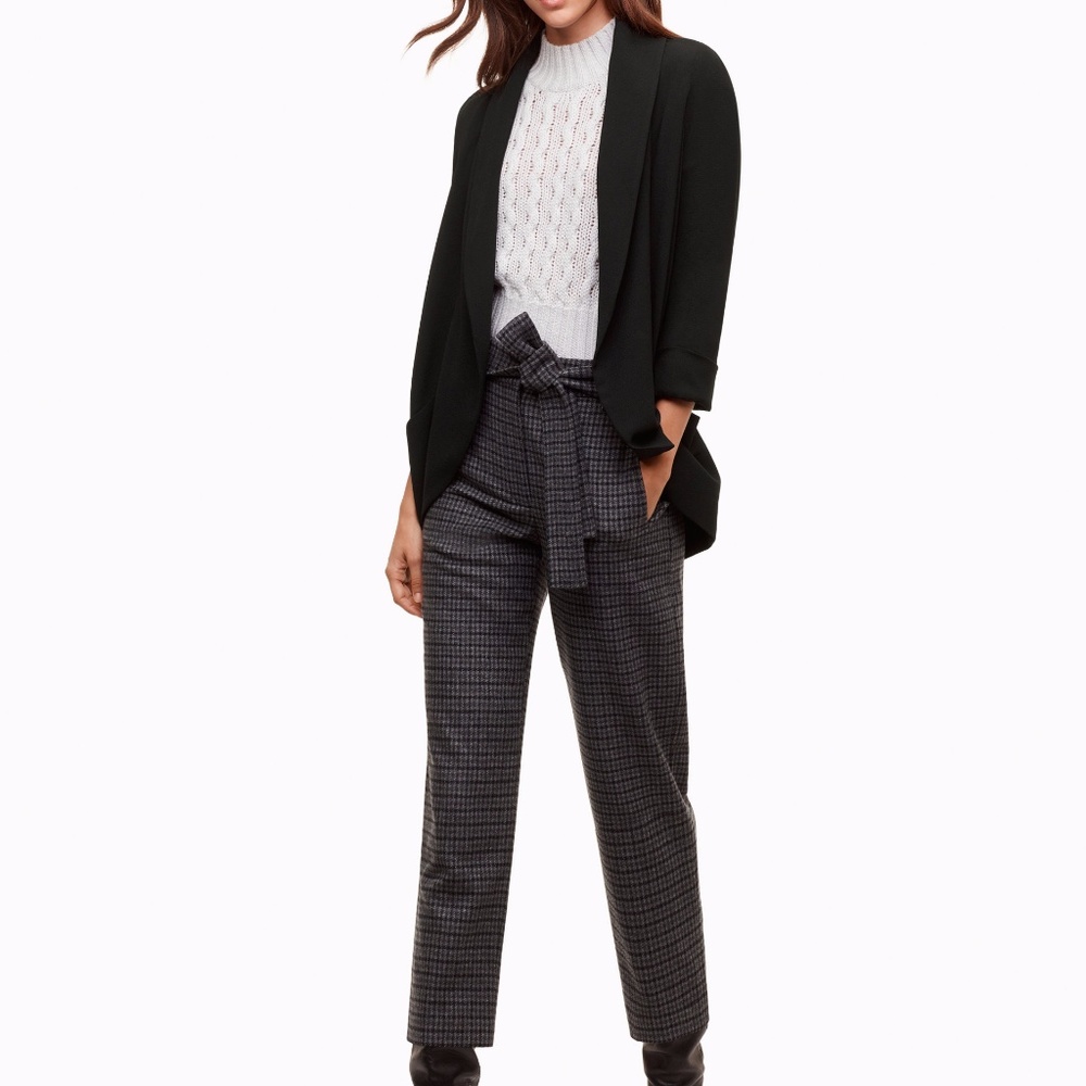 Aritzia Wilfred Chevalier Open Blazer Jacket