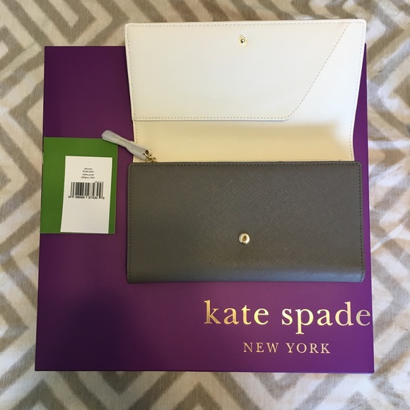Kate Spade Phoenix Mikas Pond Leather Wallet! - Picture 6 of 6